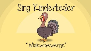 Widewidewenne  Kinderlieder zum Mitsingen  Sing Kinderlieder [upl. by Roxi]