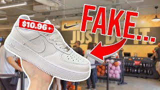 I Returned FAKE Nike Shoes To Nike SHOCKING [upl. by Anayd]