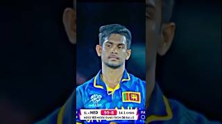 Sri Lanka VS Netherlands  Matheesha Pathirana  Super Wicket 🇱🇰💓💥 slcricket [upl. by Sello219]