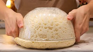 Das Brotrezept das das Internet in die Luft jagte Brot in 5 Minuten Brot backen Einfaches Rezept [upl. by Refotsirhc]