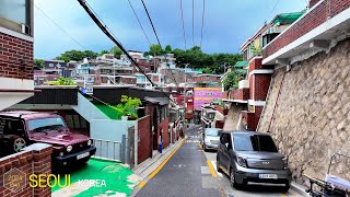 Walking from Cheongnyangni to Changsindong Cliff Village •4k Seoul Korea [upl. by Shaff634]