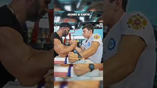 Attitude arm wrestling panja akimbo VS KANIT Challenge match today match foryoupage foryou video [upl. by Assilram]