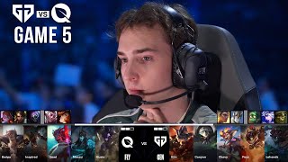 GenG vs ⁠FlyQuest Game 5  World Championship 2024 Quarterfinals  GEN vs FLY G5 [upl. by Liuqa72]