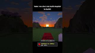 Cosè sta build minecraft minecraftshorts minecraftmemes shorts funny memes gaming fyp [upl. by Elva987]