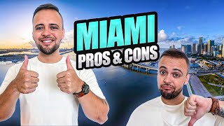 PROS and CONS of Living in Miami Florida  Things to know before moving to Miami Florida [upl. by Nohsed]