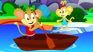 Row Row Your Boat  More Nursery Rhymes and Kids Songs [upl. by Jedidiah]