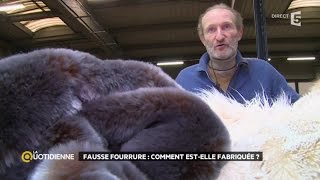 Fausse fourrure comment estelle fabriquée [upl. by Nnyw]