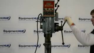 Wilton Model 20600 20quot Floor Geared Head Drill Press [upl. by Ainnet]