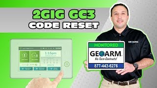 2GIG GC3  How to Add a Duress Code [upl. by Kcirderfla]