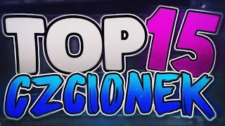 Top 15 Czcionek DARMOWYCH 2021 [upl. by Aicekal638]