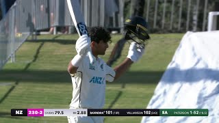 Strong batting day to open Test  DAY 1 HIGHLIGHTS  BLACKCAPS v South Africa  Bay Oval [upl. by Tnomad929]