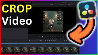 How To Crop Video In Davinci Resolve  Step By Step Guide [upl. by Andryc]