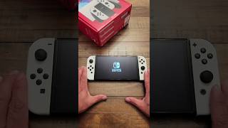 Unboxing Nintendo Switch OLED in 2024 gaming nintendo nintendoswitch nintendoswitchlite gamer [upl. by Aneres857]