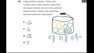 How to Solve Problem 98  SHSAT 2024  2025  NYC Specialized High Schools Admissions Test [upl. by Otineb]