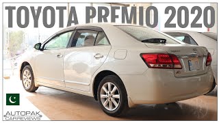 Toyota Premio F Package 2020  Luxury Sedan from Toyota  Detailed Review with Price [upl. by Aihsenod933]