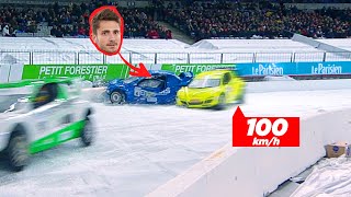 Mon accident de voiture violent filmé en 4k au stade de France [upl. by Etteniotna981]