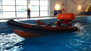 Atlantic 75 RIB capsize exercise [upl. by Frodeen600]