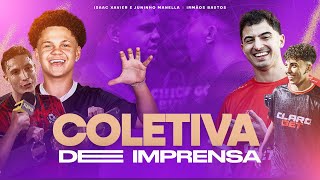 COLETIVA  ISAAC XAVIER E JUNINHO MANELLA x IRMÃOS BASTOS  LIGA DAS ESTRELAS [upl. by Iccir]