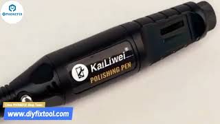 KAILIWEI W06 Glue Removal Electric Drill Grinder Engraving Pen IC Polishing Tool phonefix [upl. by Jagir67]