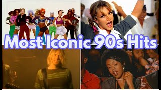 The 100 most iconic songs of the 90s [upl. by Yedrahs]