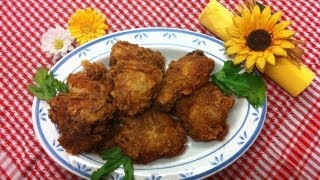 Receta Pollo Frito Estilo Kentucky  La Cocinadera [upl. by Noteloc375]