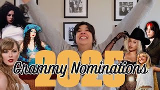 2025 Grammy Nominations REACTION [upl. by Acsecnarf]