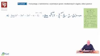 odc 6 Granice niewłaściwe ciągów  twierdzenie o dwóch ciągach [upl. by Melinde]