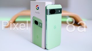 Google Pixel 8a  Unboxing Setup and Overview 4K 60 [upl. by Maible]