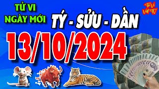 Tử vi tuổi TÝ  SỬU  DẦN ngày 13102024 Thay Vận Đổi Đời  Tử Vi Việt TV [upl. by Norean379]