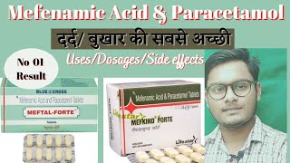 Meftal forte tablet  Mefenamic Acid and paracetamol tablet  Mefkind forte tablet In Hindi [upl. by Eeuqram]