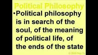 Political Philosophy vs Political Science  Rey Ty [upl. by Enirbas715]