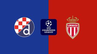 Dinamo Zagreb vs AS Monaco 🔴Live Match Today⚽🎬 [upl. by Bodi107]