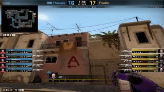 Fnatic B Split Strat Mirage [upl. by Iroak]