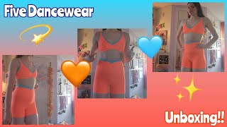 Five Dancewear Unboxing  1st Outfit From Them  Oct 27 2023 [upl. by Reppart]