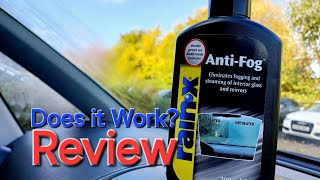 Review of Rain X Anti Fog for Preventing Steaming of Windscreen in Car 🚗 🙄 [upl. by Marius726]