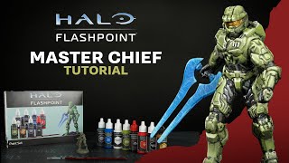 Halo Flashpoint  Painting Master Chief [upl. by Llorrad]