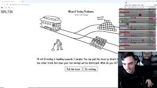 CarnyJared vs Trolley Problem [upl. by Ahsii]