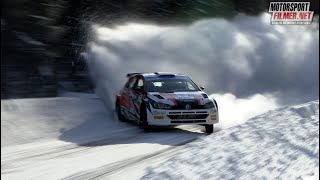 WRC Rally Sweden 2022 4K  Motorsportfilmernet [upl. by Chelsae]