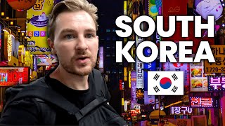 MY FIRST TIME in South Korea 🇰🇷 SEOUL is the FUTURE [upl. by Dnamron877]