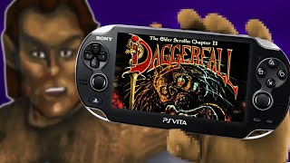 I Played TES II Daggerfall on the PS Vita [upl. by Filomena113]