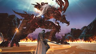 FFXIV x FFXVI Crossover Event Ifrit SoloBattle [upl. by Roice]