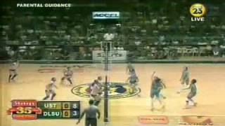 UAAP S72 WV Finals Game2 DLSU vs UST Set 1 1 [upl. by Celesta]