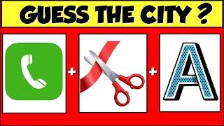 Guess the City from Emoji Challenge  Hindi Paheliyan  Riddles in Hindi  Queddle [upl. by Celinka]