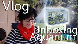 VLog Unboxing Aquarium 25 Liter Superfish LED Aquariumset Home 25 Kampffischgerecht [upl. by Saffian10]