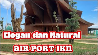 Terkini Air port IKN landasan pacu sangat mulus dan panjang [upl. by Eichman]