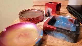 EPOXY RESIN ASHTRAY [upl. by Lecram109]