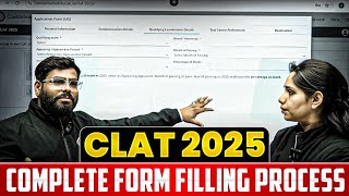 CLAT 2025 Application Form Process  CLAT Exam Registration Process [upl. by Anitteb864]