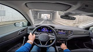 NEW Volkswagen Polo 2022 10 MPI 80HP POV Test Drive [upl. by Inahteb329]