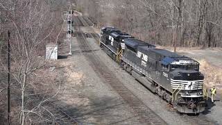 Norfolk Southern Deerfield Ma [upl. by Hgielrebmik329]