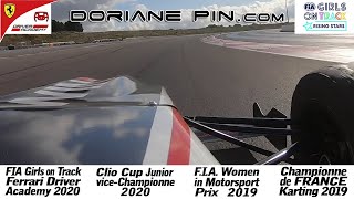 220 kmh au Paul Ricard en monoplace F4 avec Doriane Pin finaliste GOT Ferrari Driver Academy [upl. by Roter592]